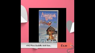 VHS Movie Annabelles Wish Animation Video Cassette Kath Soucie Vintage [upl. by Tepper]