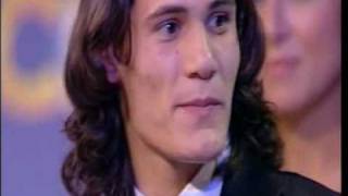 EDINSON CAVANI  EL MATADOR VINCE IL FAN AWARD [upl. by Johst452]