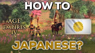 How to Play Japanese Fast Aggression in Season 6 AOE4 [upl. by Aicnelav]