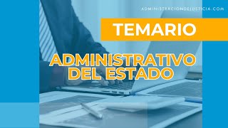 Temario Oposiciones Administrativo del Estado ¿Es Difícil🤔 [upl. by Lindley]