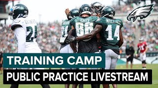 Live At 2018 Training Camp For Public Practice  Philadelphia Eagles [upl. by Aisul]