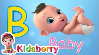 Phonic song  ABC song  ABCD  More Nursery Rhymes amp Baby Song  Kidsberry [upl. by Atterahs827]