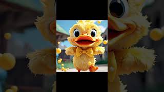 Cute little ducks happycute cuteanimals duck nurseryrhymes baby funny cartoon duckling [upl. by Ahtnammas]