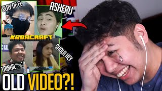 Reacting To Kadacrafts quotOLD VIDEOSquot 3 ft PlayofEL Asheru TriNhil amp Shola [upl. by Auhso]