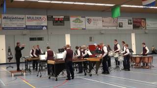 Malletband Amicitia Rietmolen op concours Schiedam [upl. by Candie]