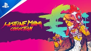 Hotline Miami Collection  Launch Trailer  PS5 Games [upl. by Cinemod926]