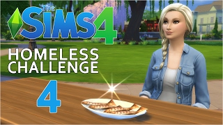 The Sims 4  Homeless Challenge  Part 4  Lets Play [upl. by Perrine226]