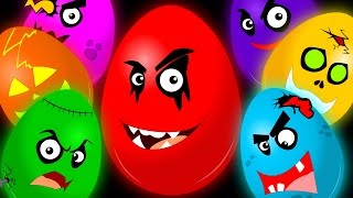 Mystery Eggs  Scary Nursery Rhymes  children kids videos  mystery eggs rhymes [upl. by Reiners]