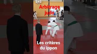 Les critères du ippon Arbitrage judo [upl. by Ssur]