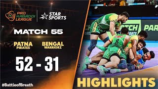 Devanks PatnaPirates win against BengalWarriorz  ProKabaddionStar [upl. by Annaigroeg799]