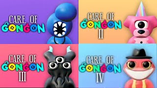 Care of Gongon 1 2 amp 3  Jogo Completo [upl. by Yecam]