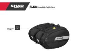 Alforjas de moto Shad SL58 expandibles 46l a 58l [upl. by Ines]