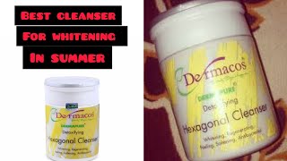 Affordable dermacos hexagonal cleanserbest cleanser in summerall skin types cleanser [upl. by Lyontine306]