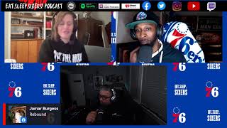 Sixers vs Hawks Pre Game Podcast [upl. by Seabrook608]