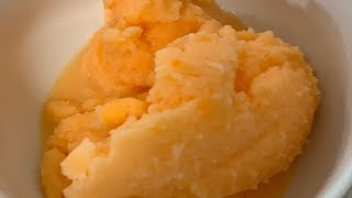 How To Make Homemade Orange Sherbet Video [upl. by Siugram]