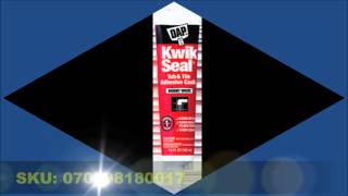 Adhesive Caulk DAP 18001 Kwik Seal Tub and Tile Adhesive Caulk 070798180017 [upl. by Nahama]