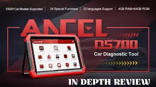 ANCEL DS700 Pro Review BiDirectional Scan Tool for Professionals amp DIYers [upl. by Ener]