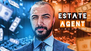 EMLAKÇI OLDUM İFLASIN EŞİĞİNDEN DÖNDÜK ESTATE AGENT SIMULATOR  Barış Can [upl. by Aihseuqram894]