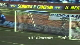 Serie A 19861987 day 11 Empoli  Fiorentina 10 Ekstrom [upl. by Juno582]