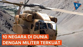 10 Negara dengan Kekuatan Militer Terkuat di Dunia AS Nomor 1 [upl. by Terrej]