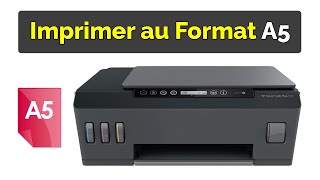 Comment imprimer au Format A5 [upl. by Dorina70]