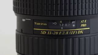 Tokina ATX 1120mm F28 DX lens Introduction [upl. by Joslyn]