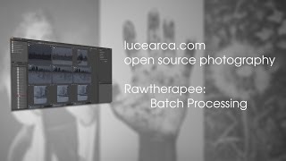 Rawtherapee Tutorial Batch Processing [upl. by Gombosi]