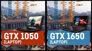 NVIDIA GTX 1650 Laptop vs NVIDIA GTX 1050 Laptop [upl. by Halona411]