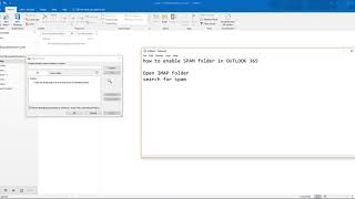 how to enableshow spam folder in outlook [upl. by Ballou]