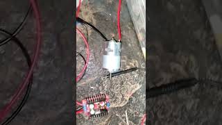 DC 775 motor speed increasing and decreasing with DC to DC step boost converter automobile electri [upl. by Nosbig]