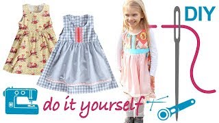 DIY Dirndl nähen für Anfänger – mit Knöpfen und Schürze – Zierstoff Schnittmuster „Judith“ [upl. by Farra]