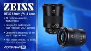 Zeiss Otus 55mm f14 Lens First Look Adorama Photography TV [upl. by Sybila260]