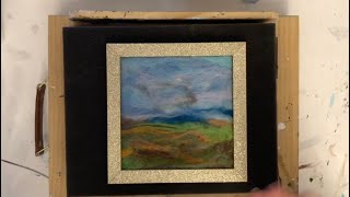 Needle Felted Landscape with Anne Manera [upl. by Devin]