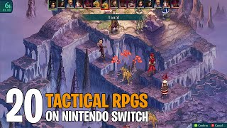 Top 20 Best Nintendo Switch TurnBased Tactical RPGs 2023 Edition [upl. by Akerdna]