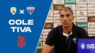 COLETIVA VOJVODA 0203  PACAJUS 0x5 FORTALEZA  CAMPEONATO CEARENSE 2022 [upl. by Mussman]