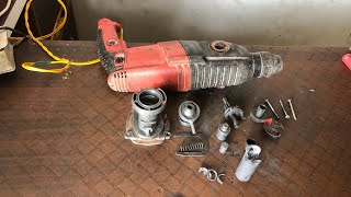 226mm Hammer Machine Repair  How to Repair Rotary Hammer Machine powertools drilmachine tools [upl. by Pittman]