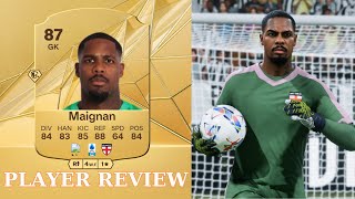 DEFLECTOR🧤 87 Maignan Player review  EA FC 25 [upl. by Wrand]