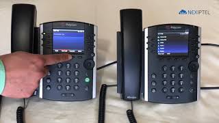 How to Transfer the Call on Polycom VVX 411 Phone [upl. by Darice]