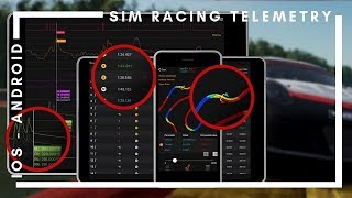 Studiare la telemetria per migliorarsi  Sim Racing Telemetry [upl. by Nonnahsal896]