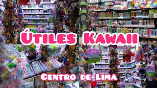 Útiles y accesorios Kawaii Centro de Lima [upl. by Hy198]