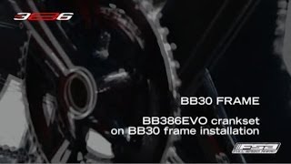 How To Install A BB386EVO Crankset On A BB30 Frame  FSA Road [upl. by Woolson809]