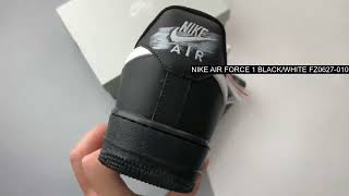 UNBOXING Nike Air Force 1 BlackWhite FZ0627010 [upl. by Gar]