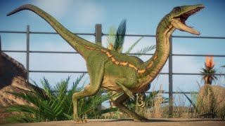 Coelophysis Sounds Jurassic World Evolution 2 [upl. by Jamison]