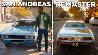 I Remastered 😱 GTA San Andreas MOBILE 😍 With Mods In 2023  Better Than PC   Mega Comparison [upl. by Kiefer447]