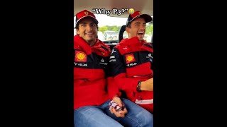 Leclerc and Sainz Funny Moments Pt 2 [upl. by Duj]