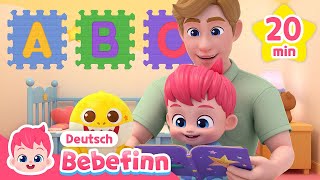 Das deutsche AlphabetLied  German ABC Song  Mix  Bebefinn Deutsch  Kinderlieder [upl. by Lenroc980]