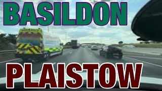 Basildon SS14 to Plaistow E13 210624 [upl. by Gmur]