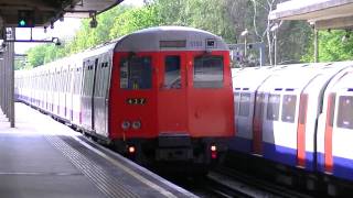 Metropolitan Line A Stock 5130 Departing Rayners Lane [upl. by Annaitsirk]