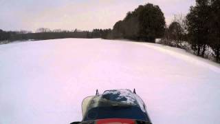 82 Yamaha Enticer 300 VS 84 Skidoo 377 [upl. by Nadler]