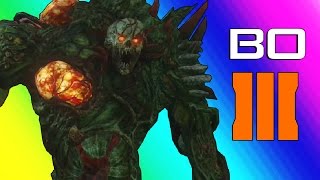 Black Ops 3 Zombies Zetsubou No Shima  Spider Boss Funny Moments amp Gameplay [upl. by Nirtiac]